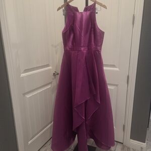 Elegant Dark Fushia Dress